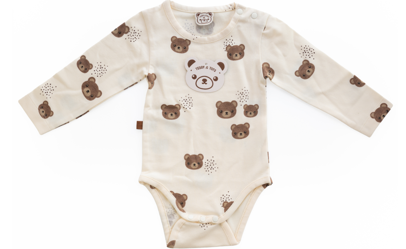 Teddy & Tots - All over print Romper