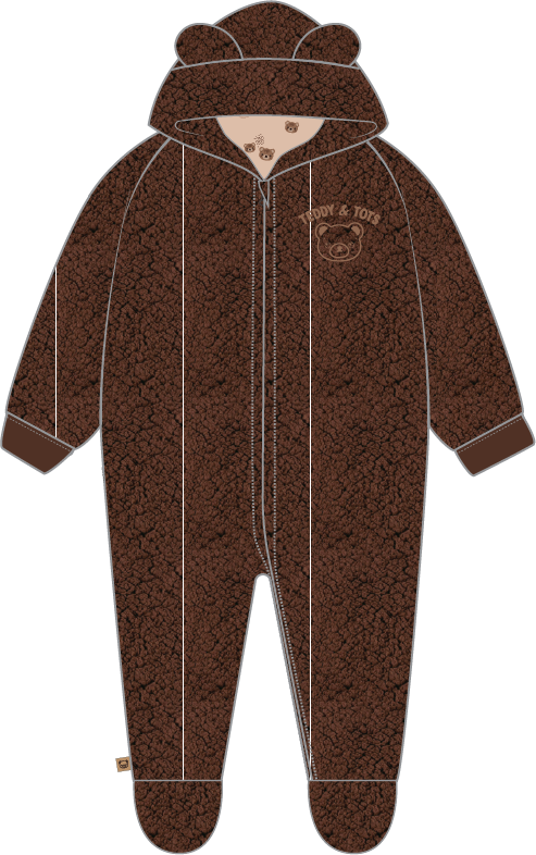 Teddy & Tots - Bearly awake Onesie